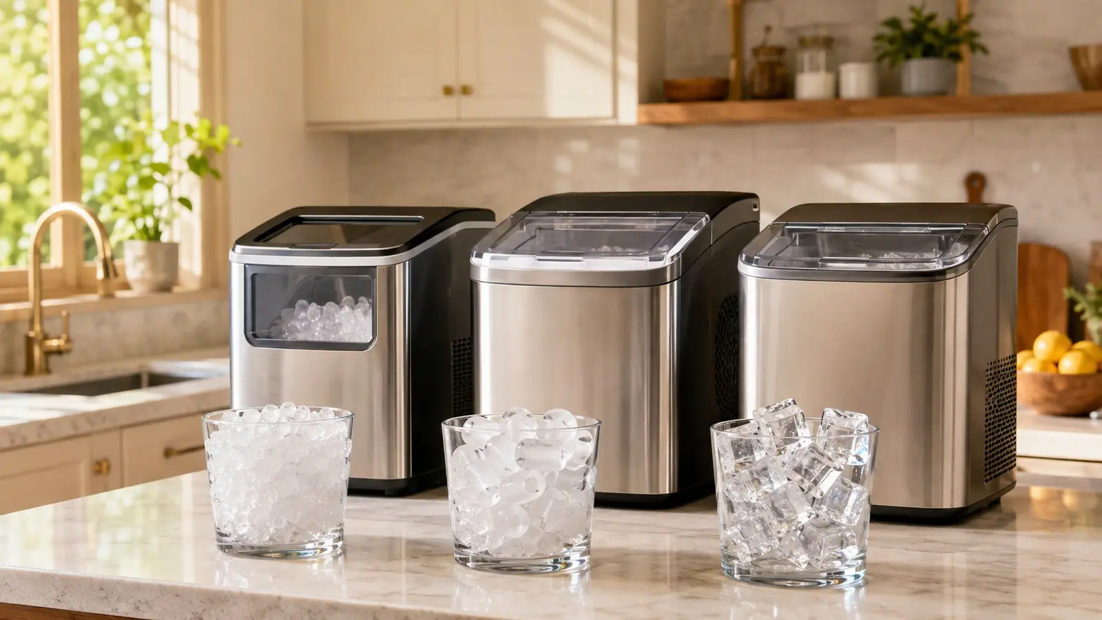 8 Best Countertop Ice Makers 2026: Nugget, Bullet & Clear Ice Picks