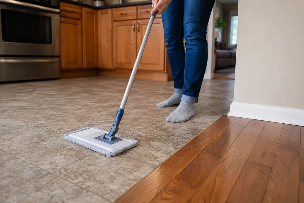 How to Clean and Maintain Kitchen Flooring