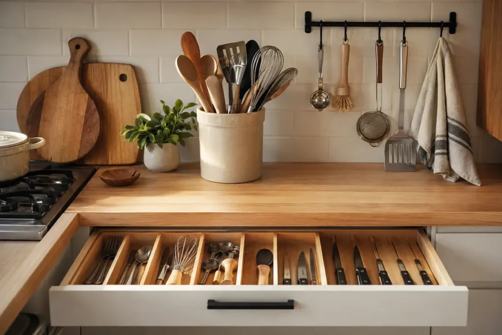 How to Organize Kitchen Utensils